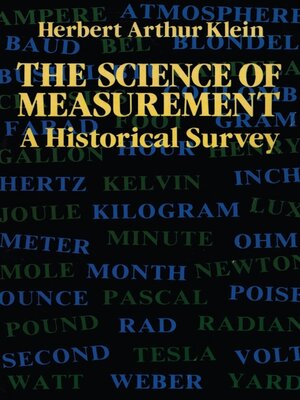 cover image of The Science of Measurement
